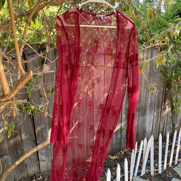 Charlotte Russe Sweaters - Charlotte Russe Lace Cover Up